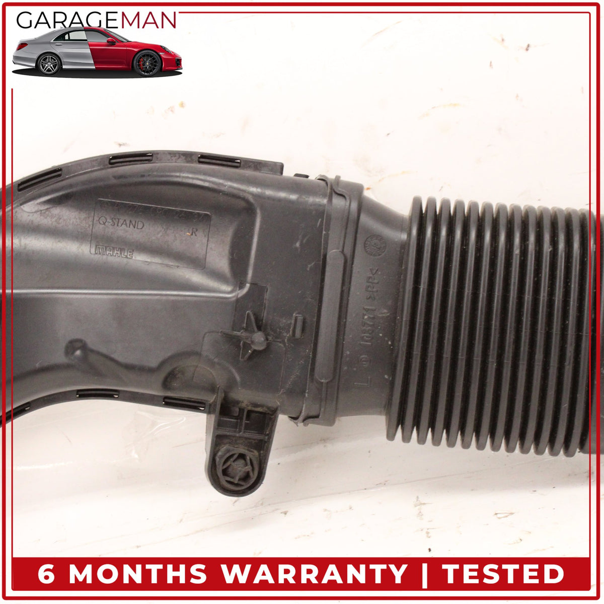 2015-2023 Mercedes W212 E400 M276 Air Intake Duct Hose Left and Right Set OEM