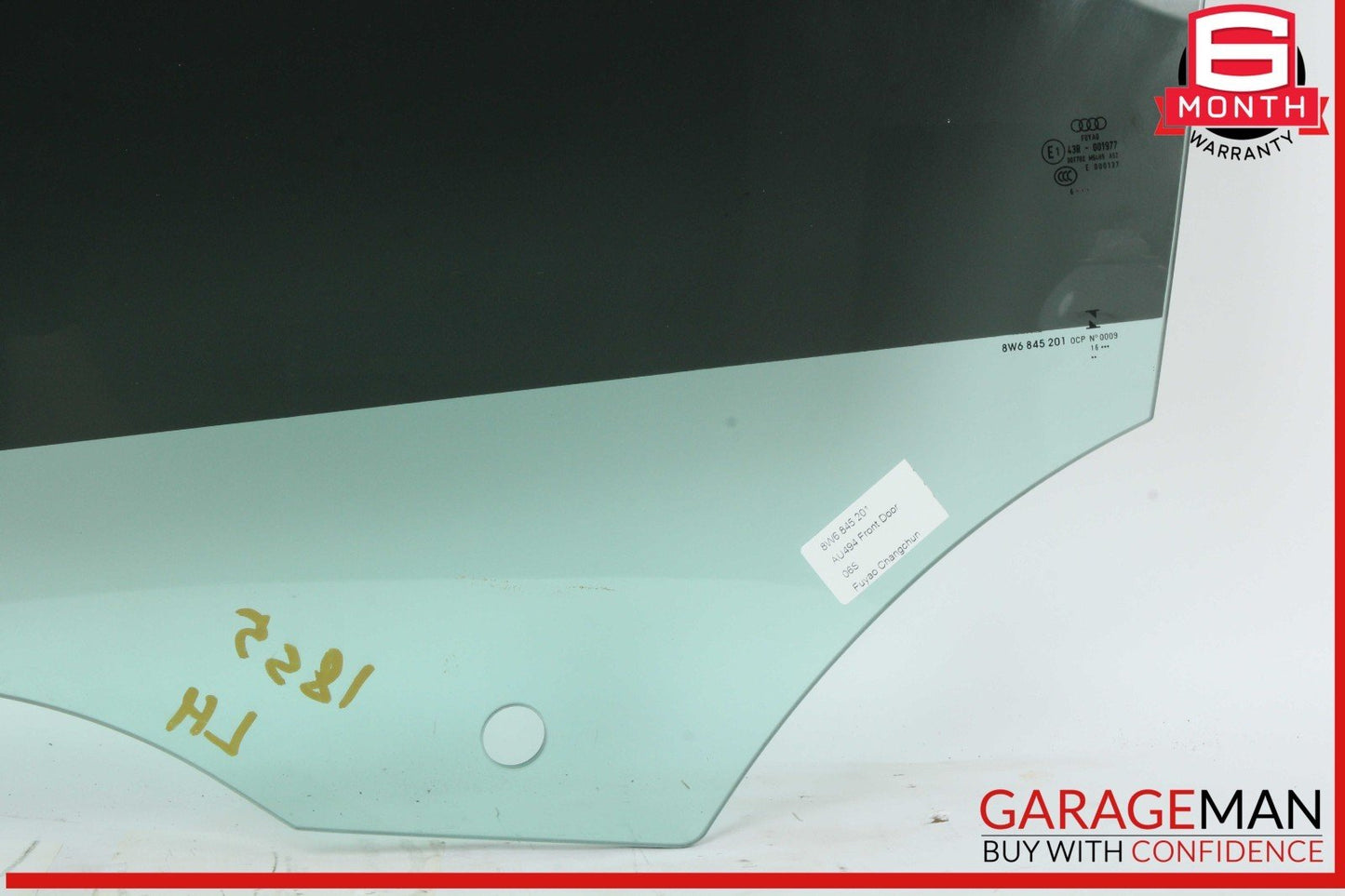 18-24 Audi S5 A5 RS5 Coupe Front Left Driver Side Door Window Glass OEM