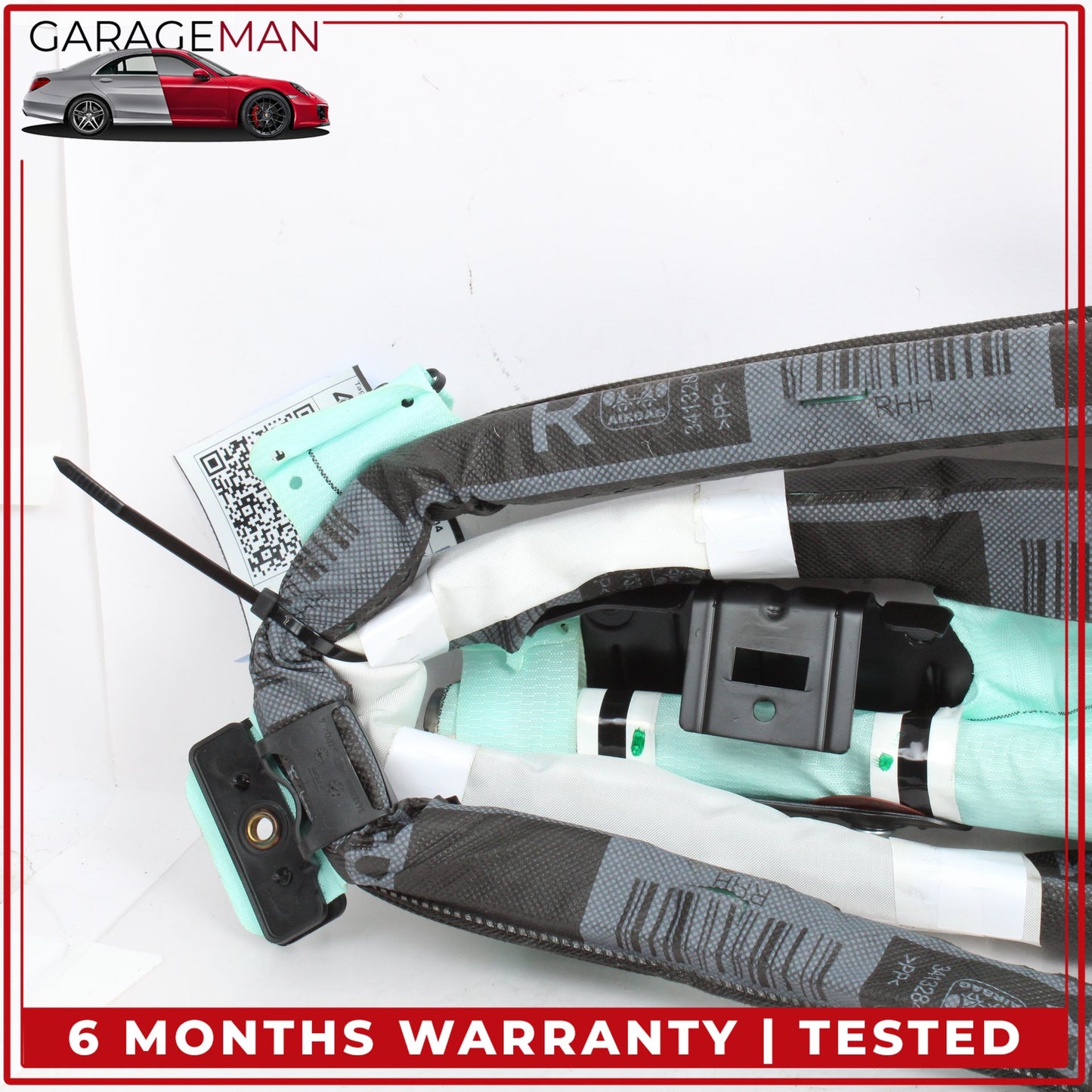 2014-2021 BMW i3 I01 Right Side Upper Roof Curtain Air Bag 72127406506 OEM
