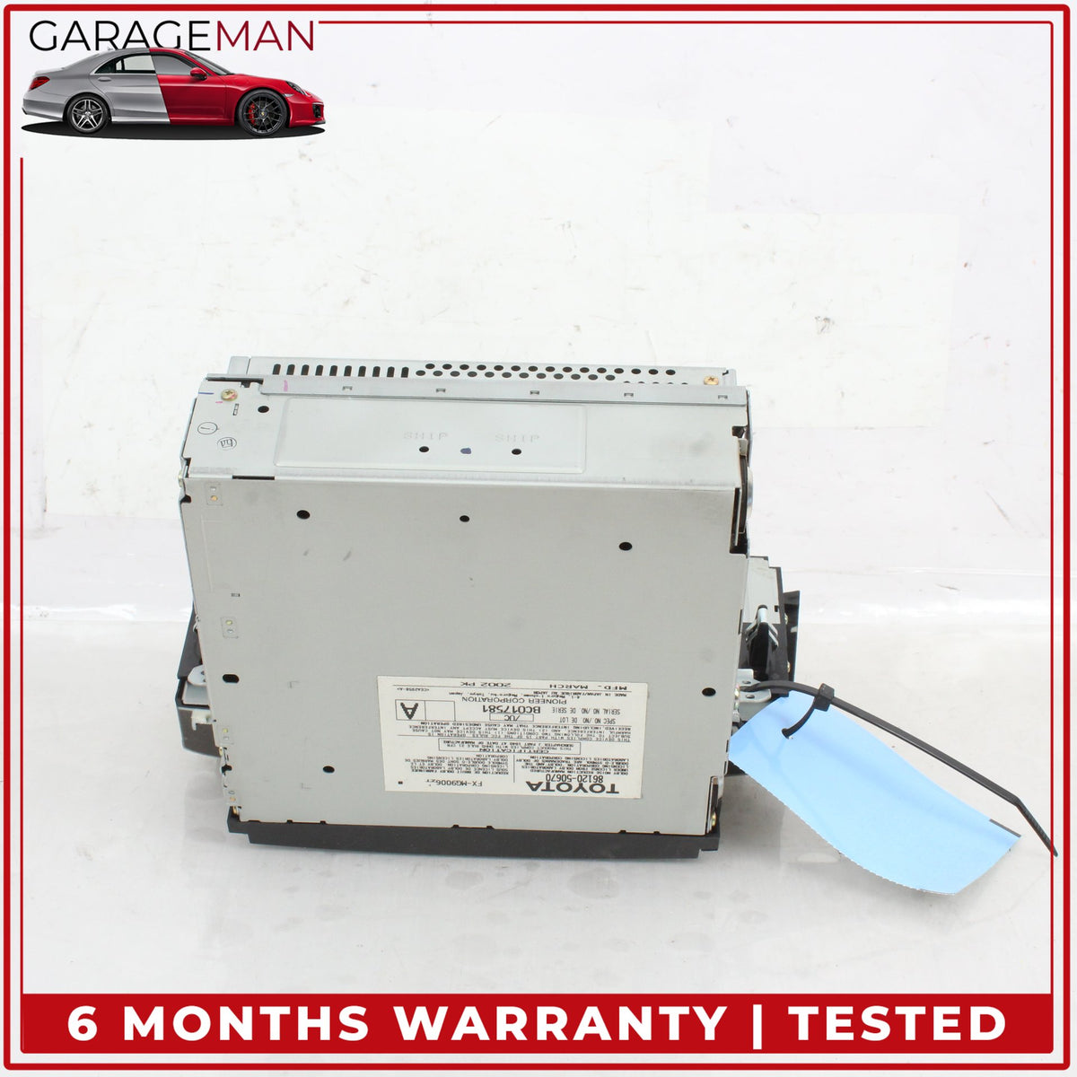 2001-2003 Lexus LS430 AM FM Audio Radio Receiver Cassette Player 8612050670 OEM