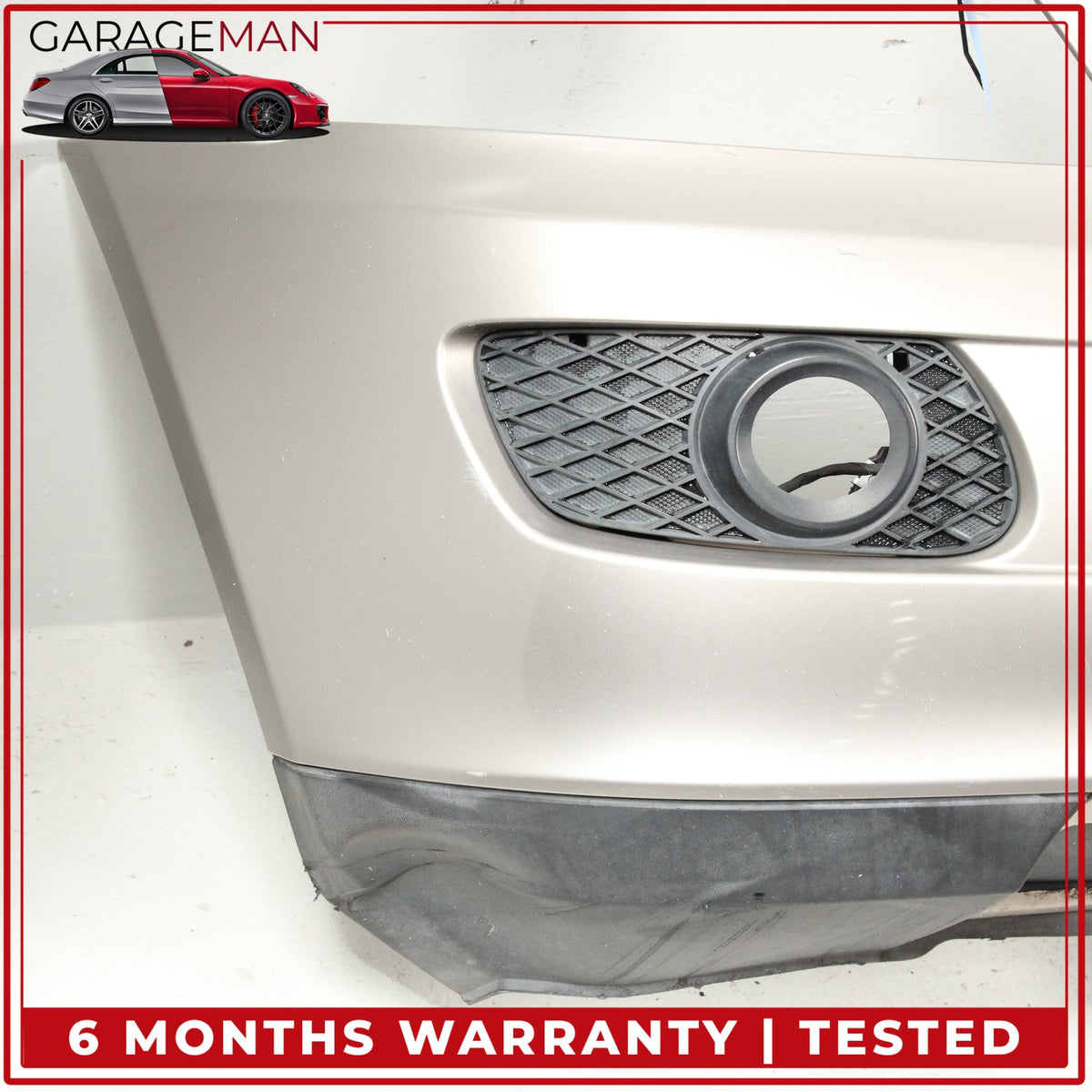 2006-2008 Mercedes W164 ML350 Front Bumper Cover Silver Metallic 1648850625 OEM