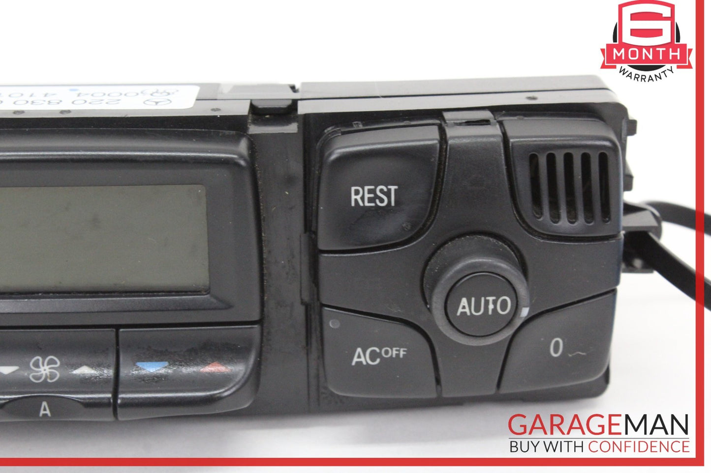 2000-2006 Mercedes CL55 AMG AC Climate Control Panel 2208300985 Genuine