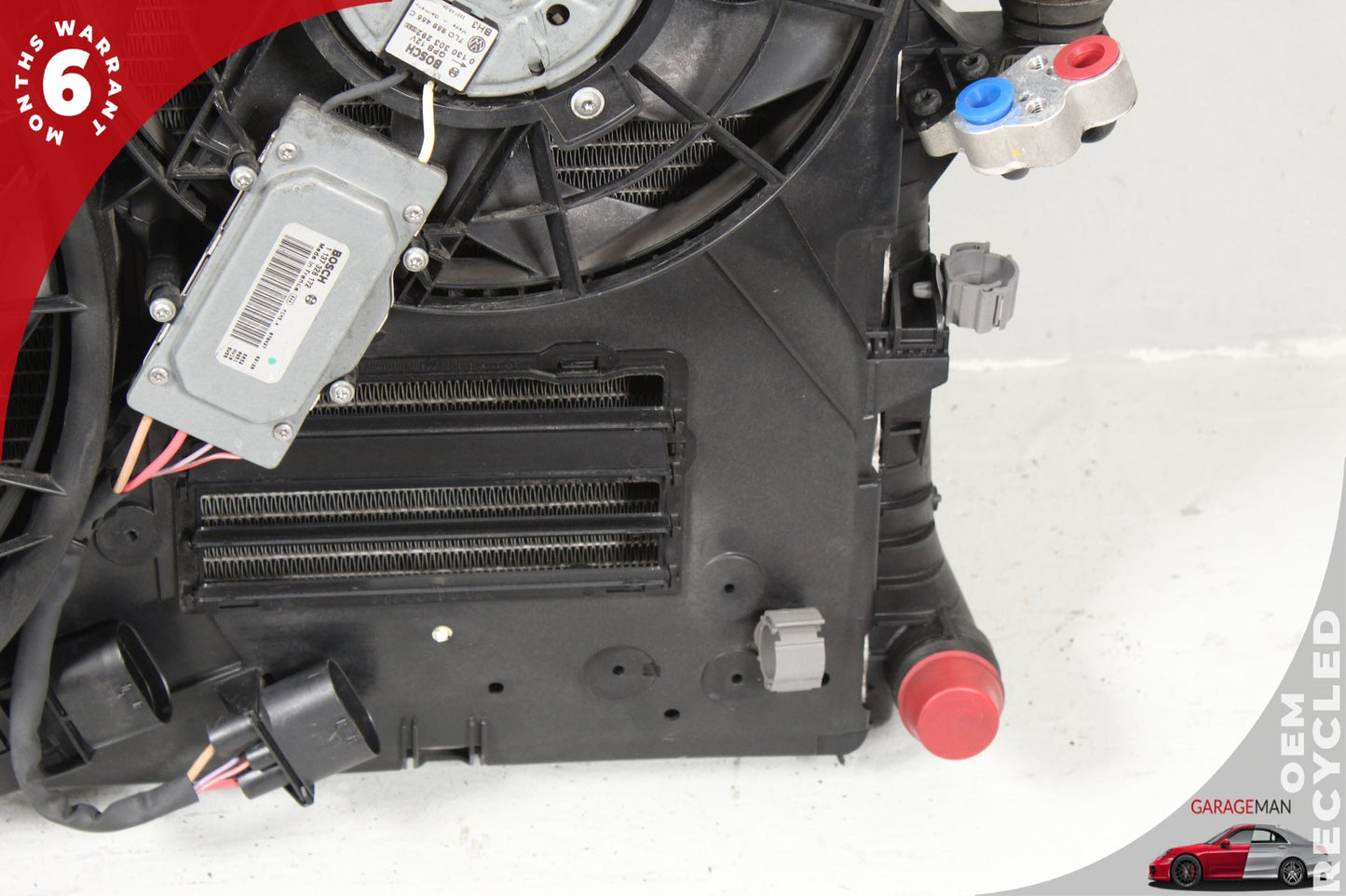 2007-2015 Audi Q7 Engine Cooling Radiator AC A/C Condenser Assy 7L0959455C OEM