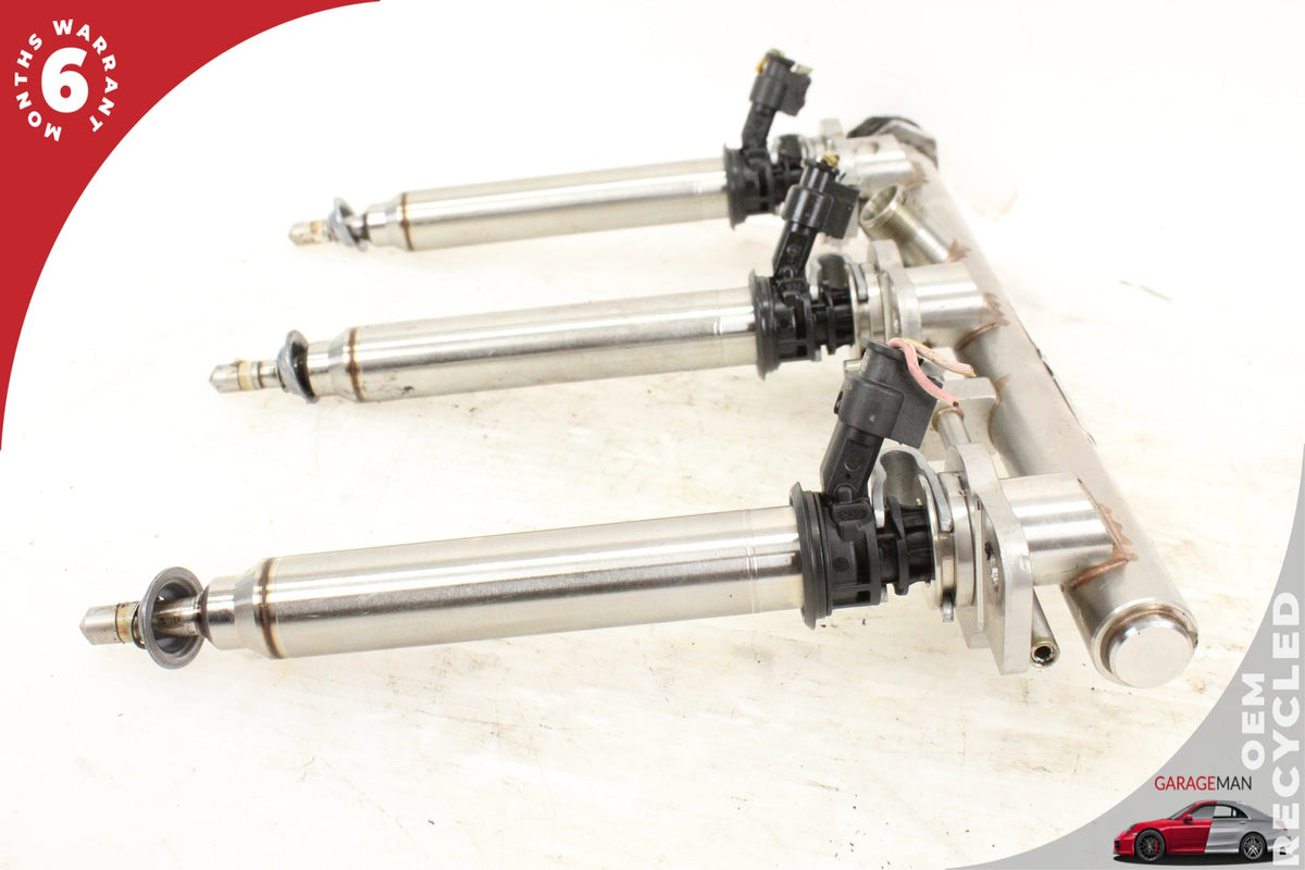 2012-2016 Mercedes W207 E350 Fuel Injection Rail Line w/ Injectors Left Side