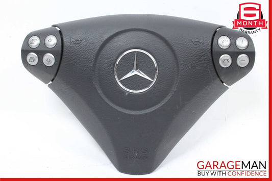 05-08 Mercedes C230 C350 SLK350 Steering Wheel Air Bag Airbag SRS Black