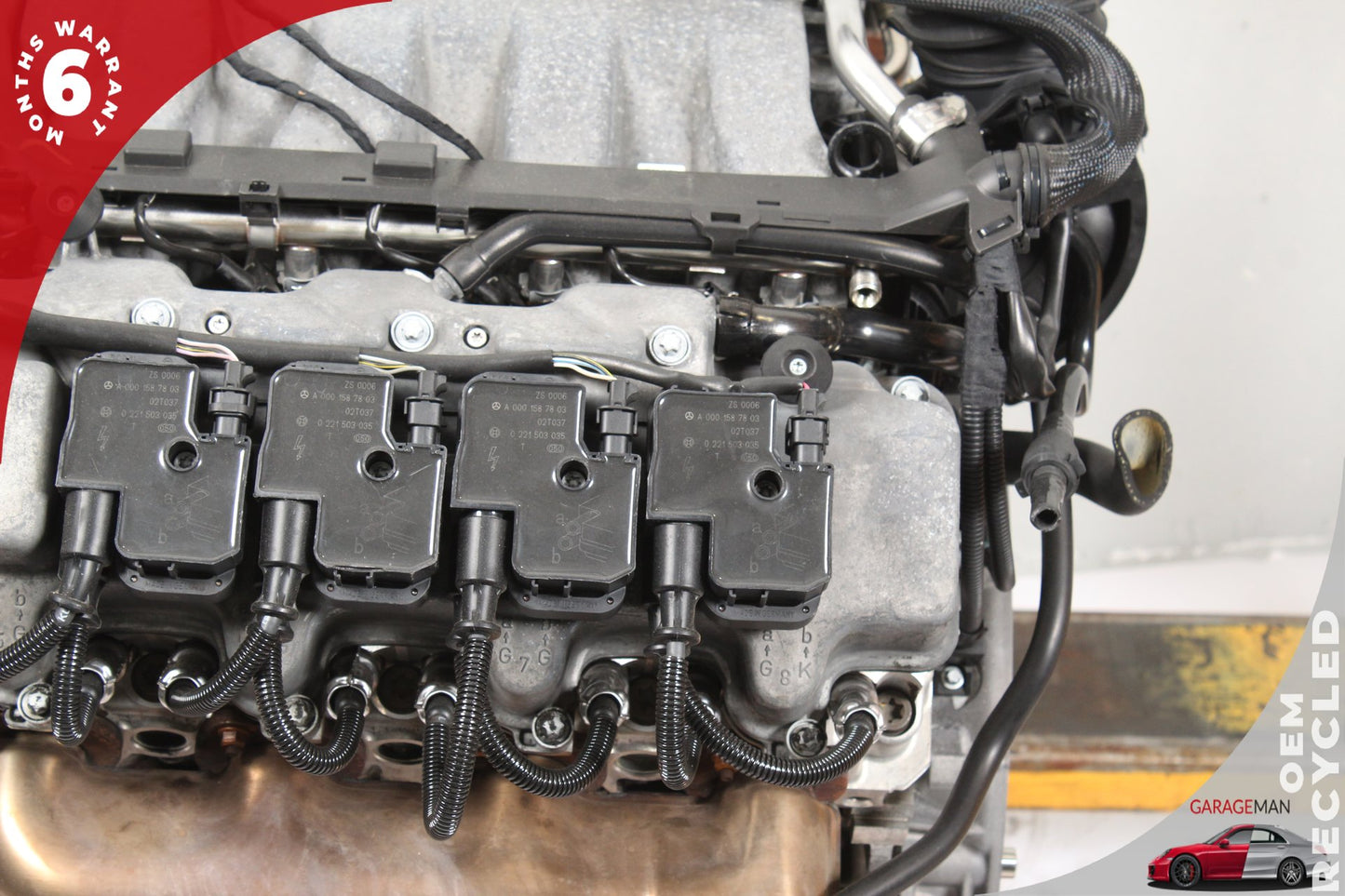 1999-2006 Mercedes W220 S500 CL500 Engine Motor Assembly 5.0 V8 M113 OEM 208K