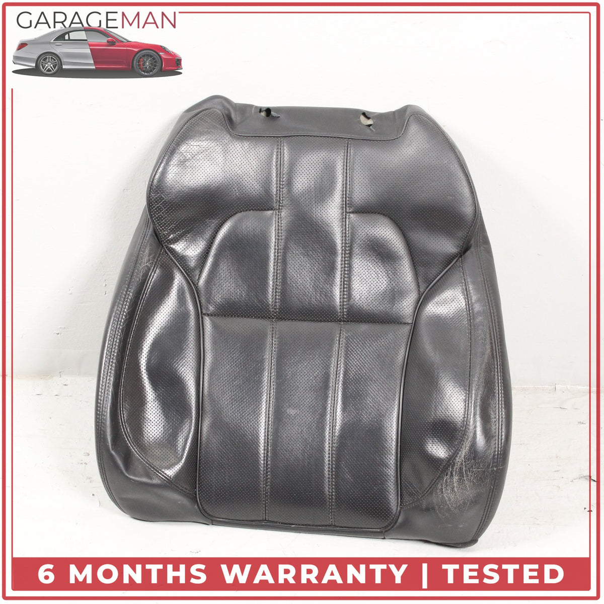 2014-2017 LR Range Rover Sport L494 Front Left Upper Seat Cushion Black OEM