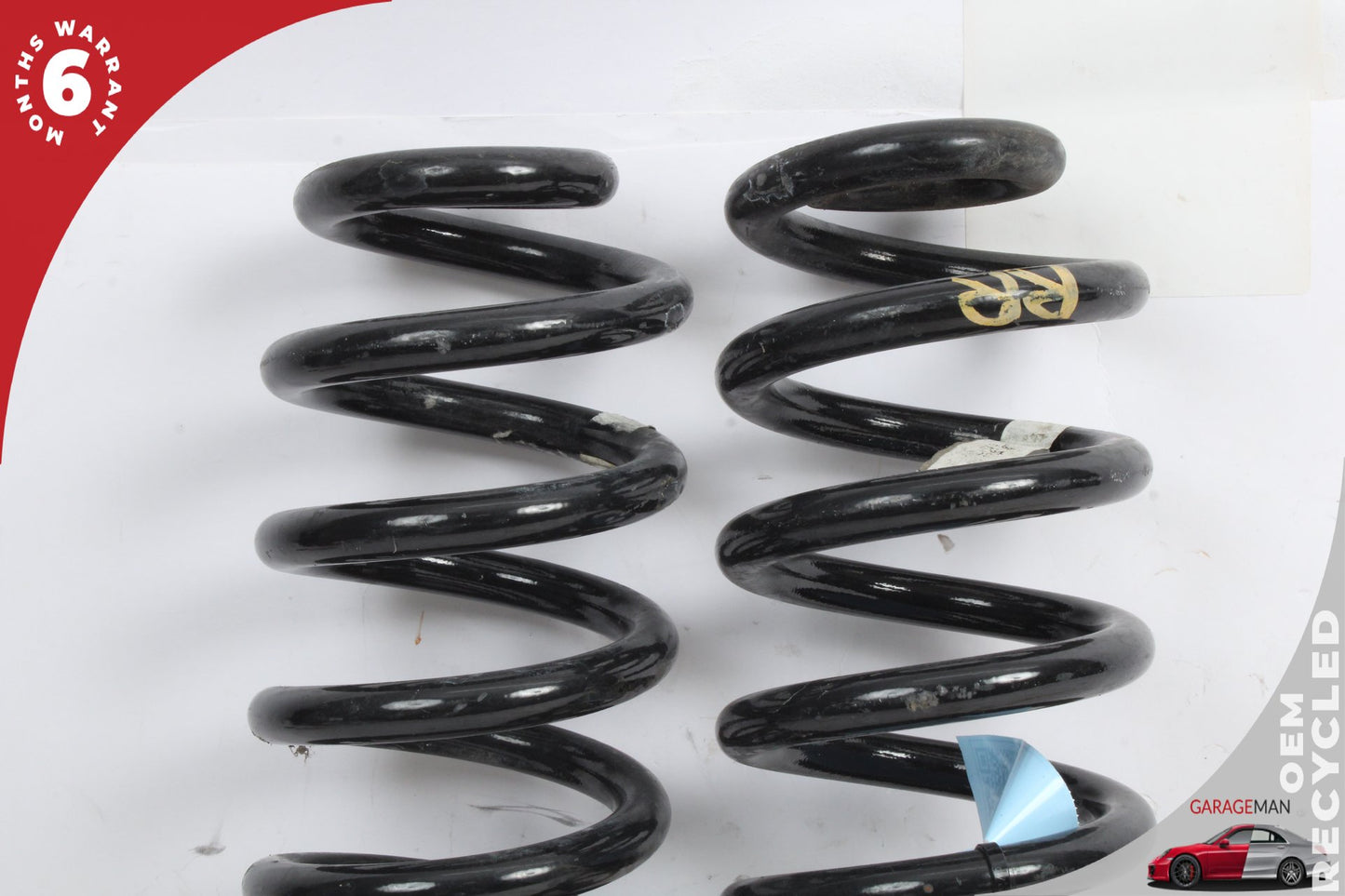 2016-2020 Jaguar XF X260 Rear Left and Right Side Coil Spring Set GX635534DC OEM