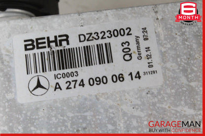 2015-2020 Mercedes-Benz C300 CDI Sedan Intercooler Radiator 2740900614