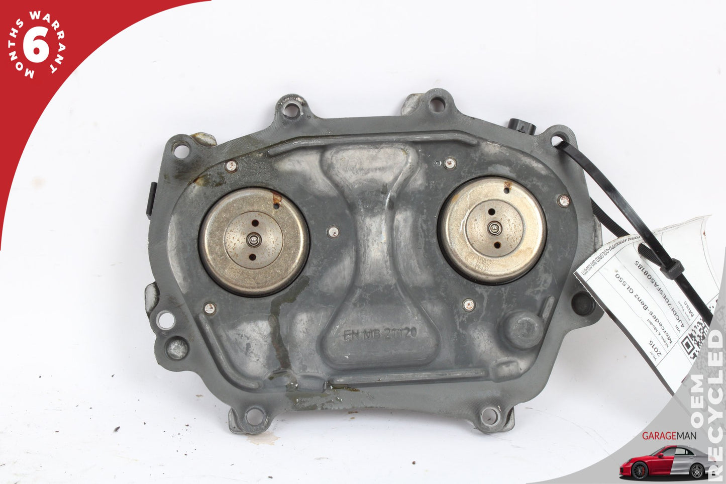 2012-2018 Mercedes X166 GL550 Engine Timing Chain Cover Plate 2760150201 OEM