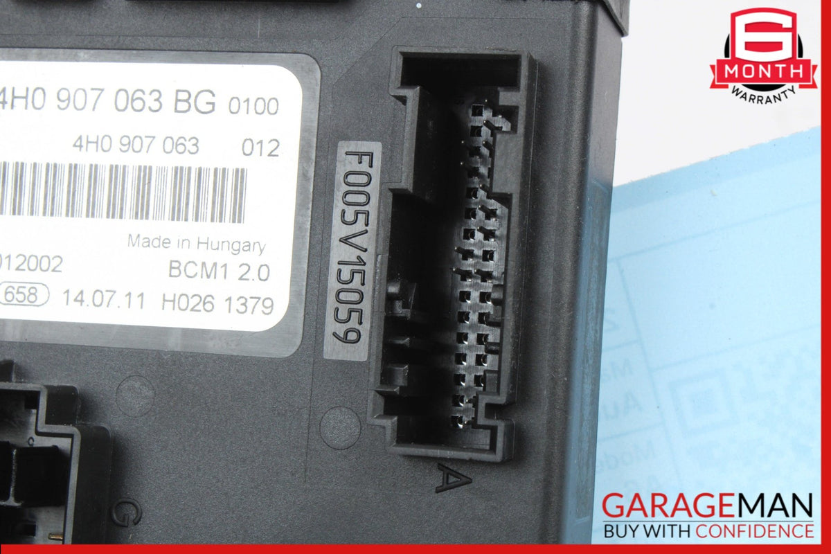 2012-2018 Audi A6 C7 Sedan On Board Supply Body Control Module 4H0907063 OEM