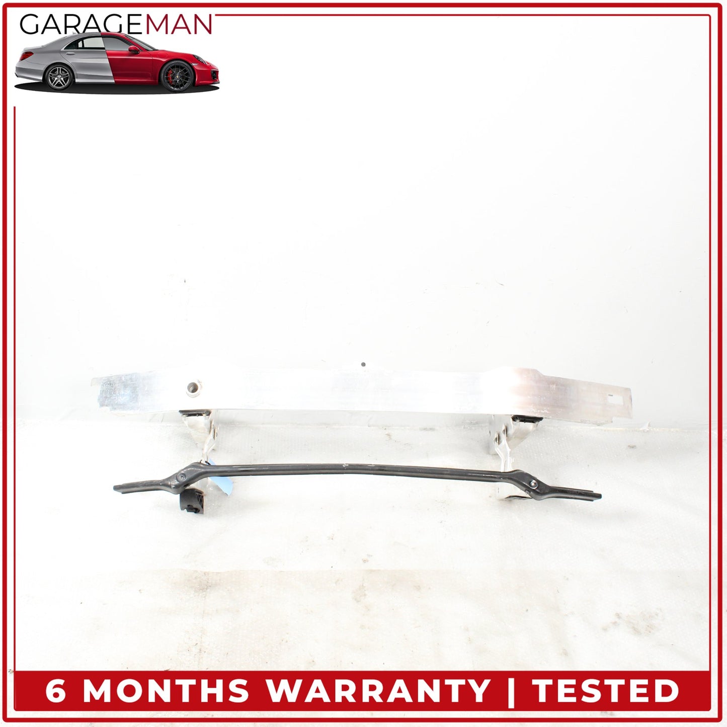 2012-2018 BMW 328d Front Bumper Reinforcement Impact Beam Bar w/ Lower Bumper Mount Bracket
