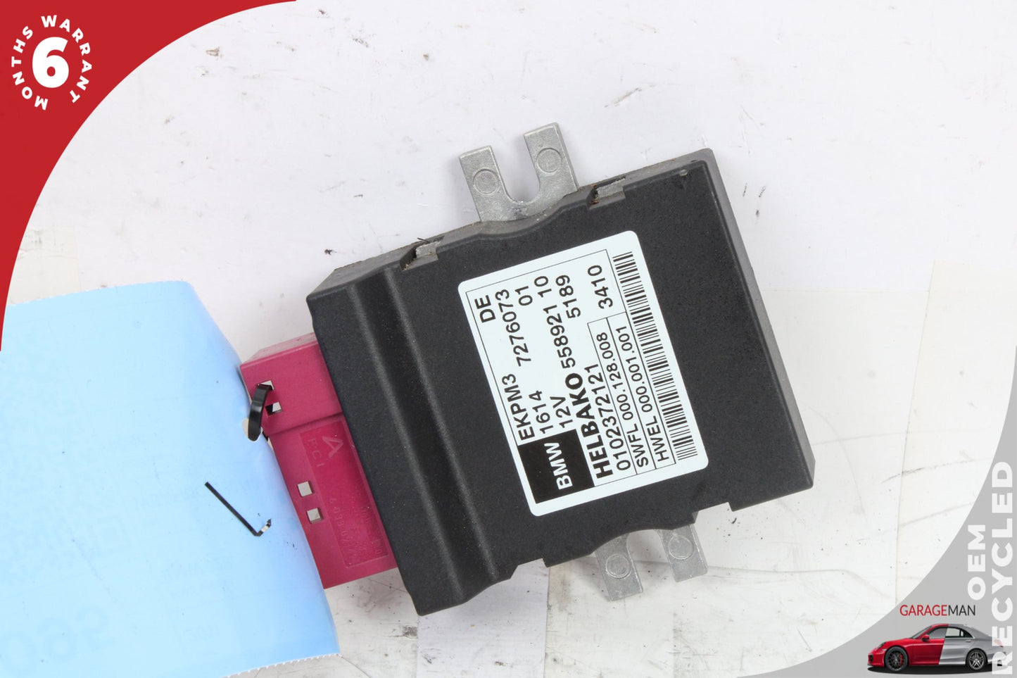2011-2016 BMW 528i 535i F10 Fuel Pump Control Module Unit Helbako 7276073 OEM