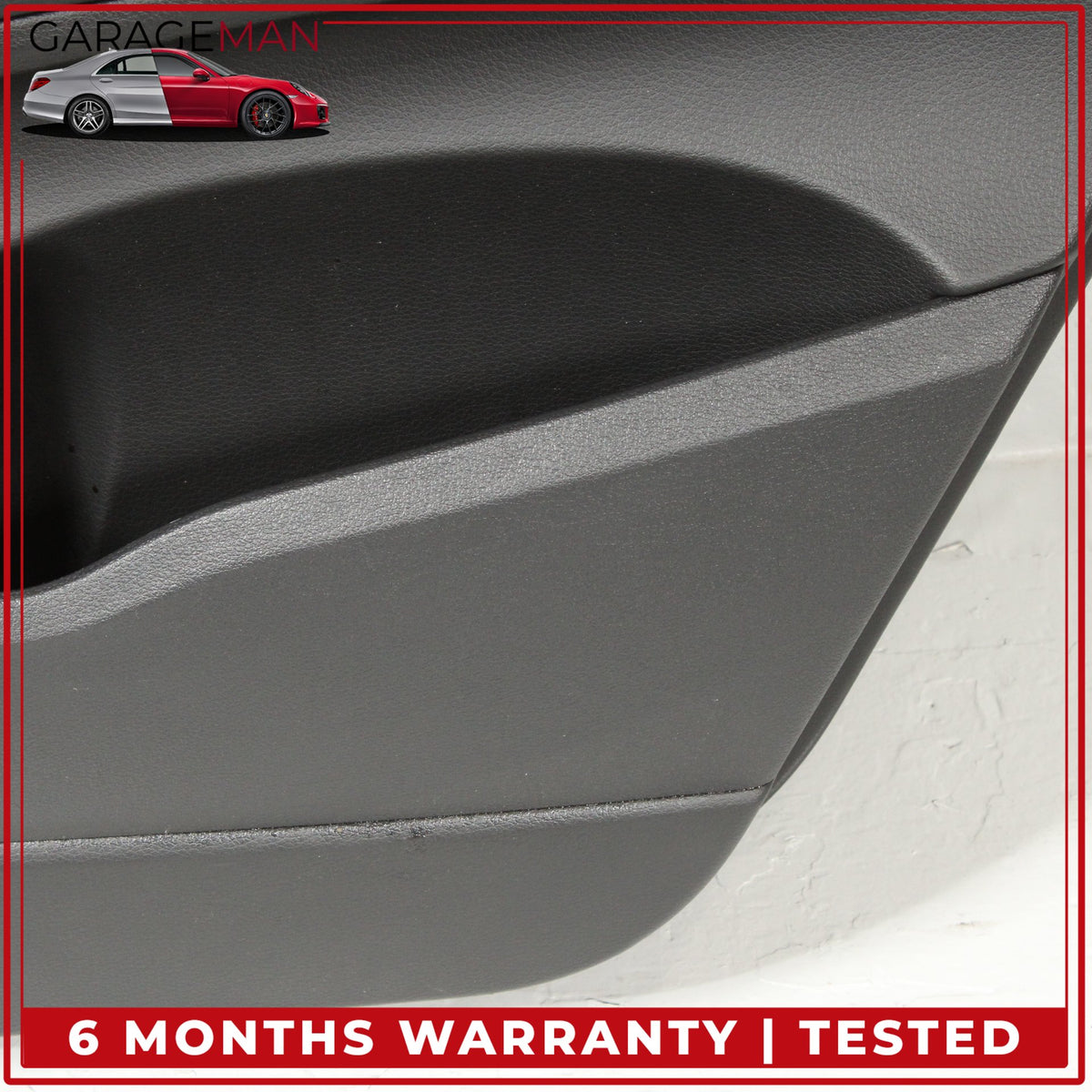 2007-2015 Audi Q7 Rear Right Side Interior Door Trim Panel w/ Sun Shade OEM