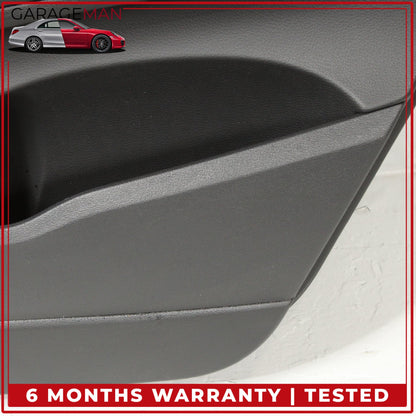 2007-2015 Audi Q7 Rear Right Side Interior Door Trim Panel w/ Sun Shade OEM