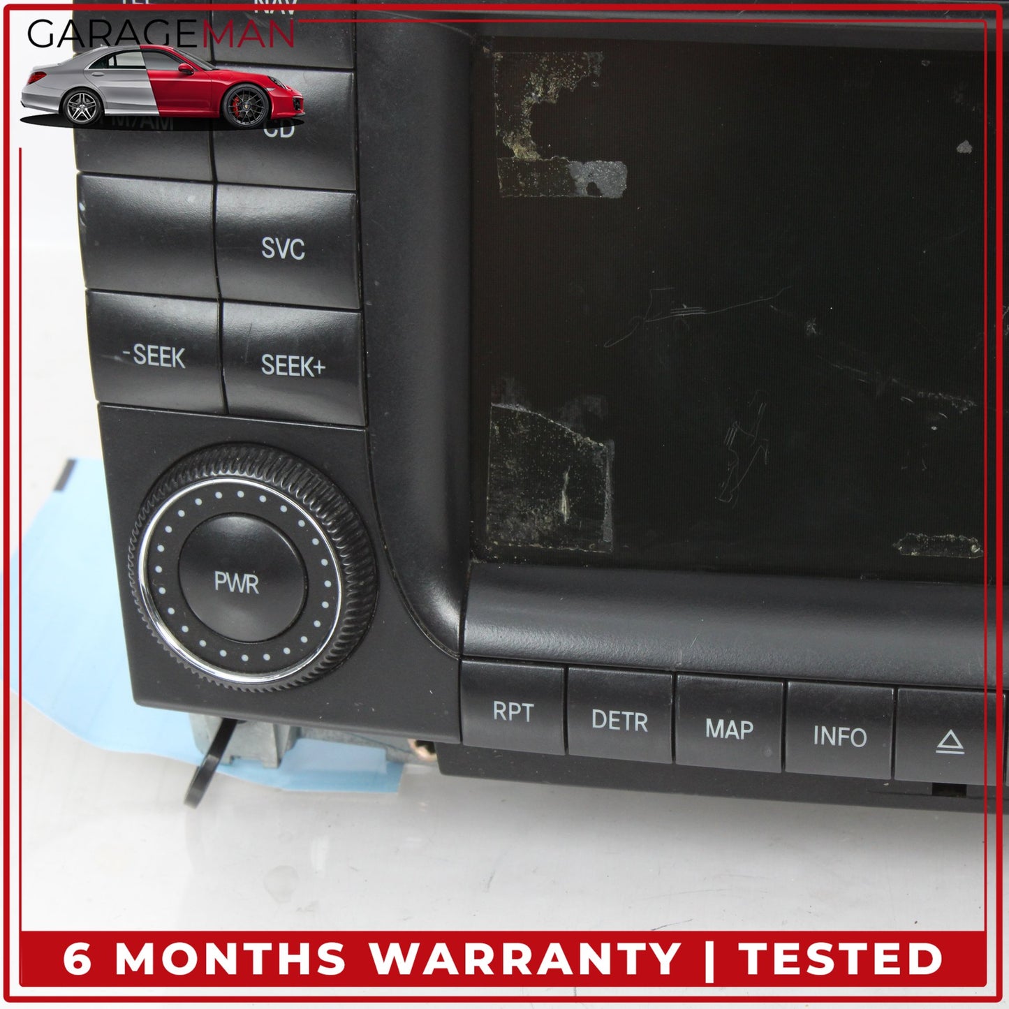 2003-2006 Mercedes W220 S55 AMG Command Head Unit Navigation Radio Bosch OEM