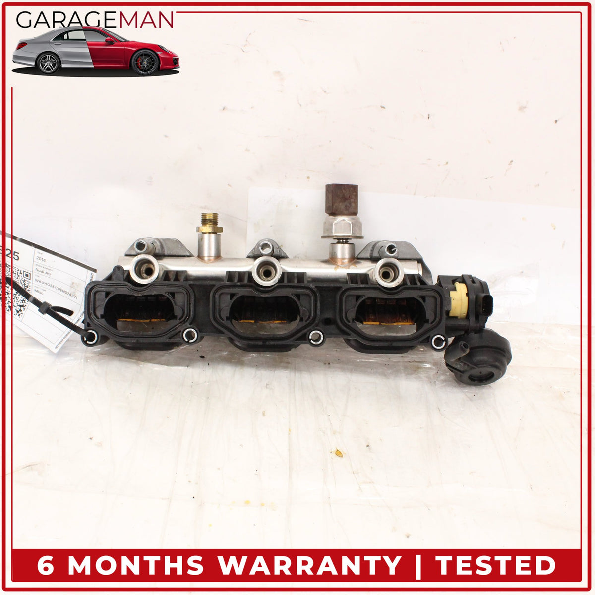 2010-2018 Audi A6 A7 3.0L Engine Right Side Lower Intake Manifold 06E133340E OEM