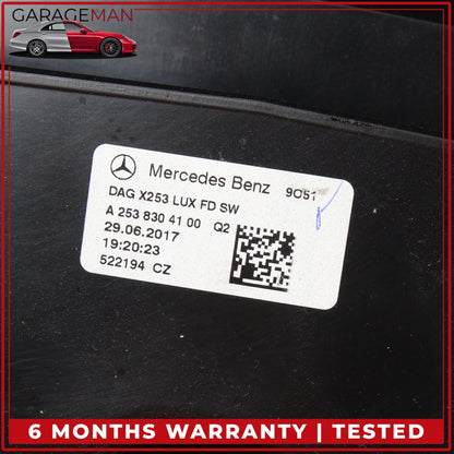 2016-2021 Mercedes X253 GLC300 Rear Center Console A/C Air Vent Trim Black OEM
