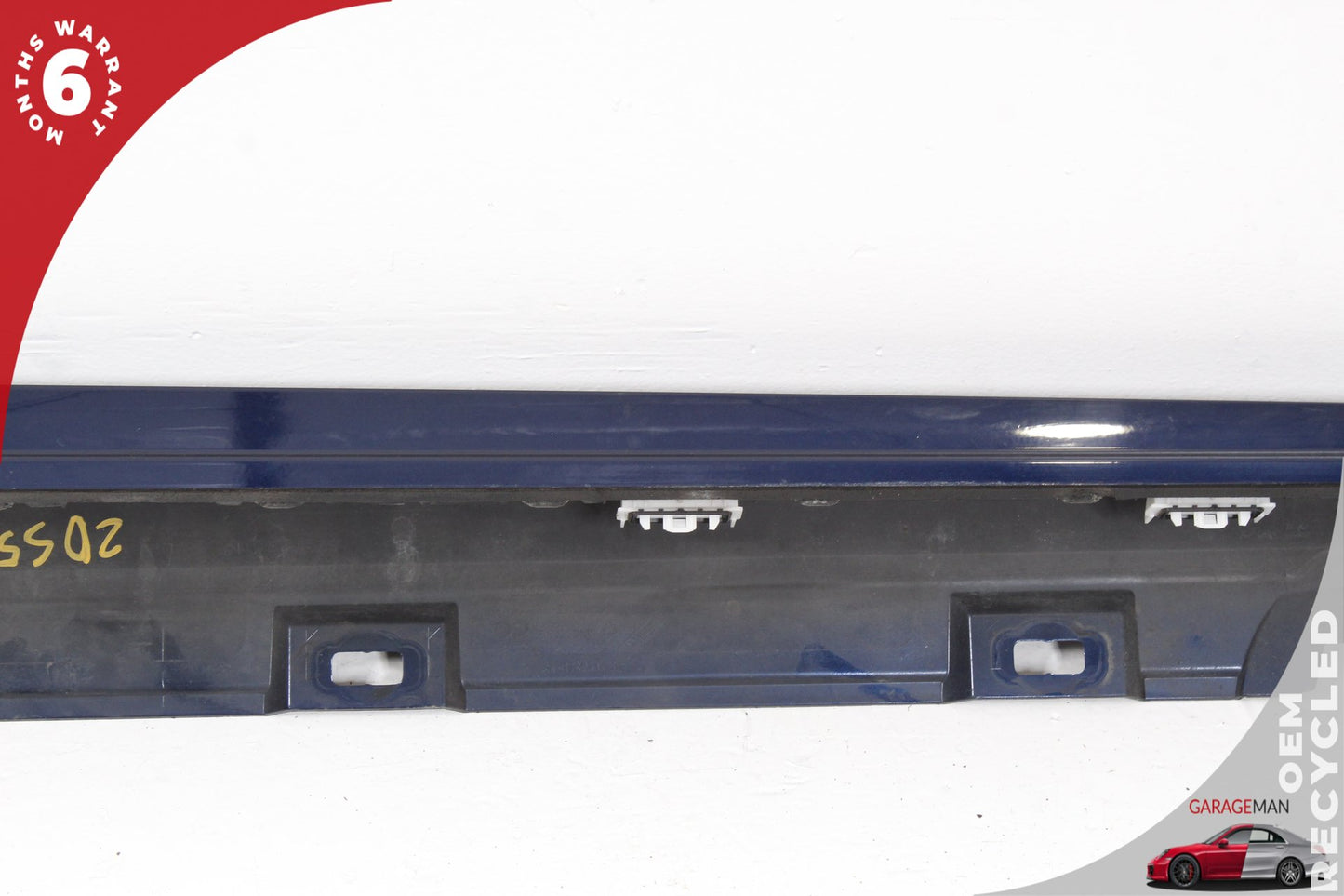 2020-2024 Audi S5 A5 Left Driver Side Rocker Panel Skirt Blue 8W7853855D OEM