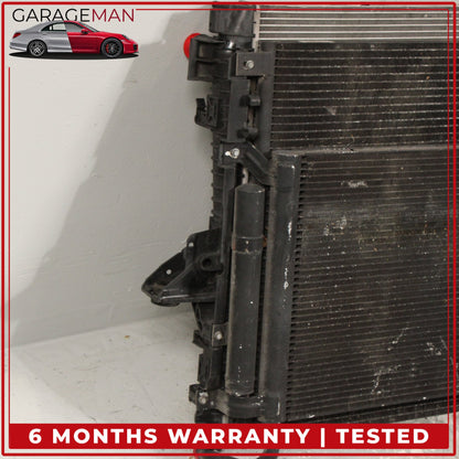 2010-2016 Land Rover LR4 L319 Engine Cooling Radiator AC A/C Condenser Assembly