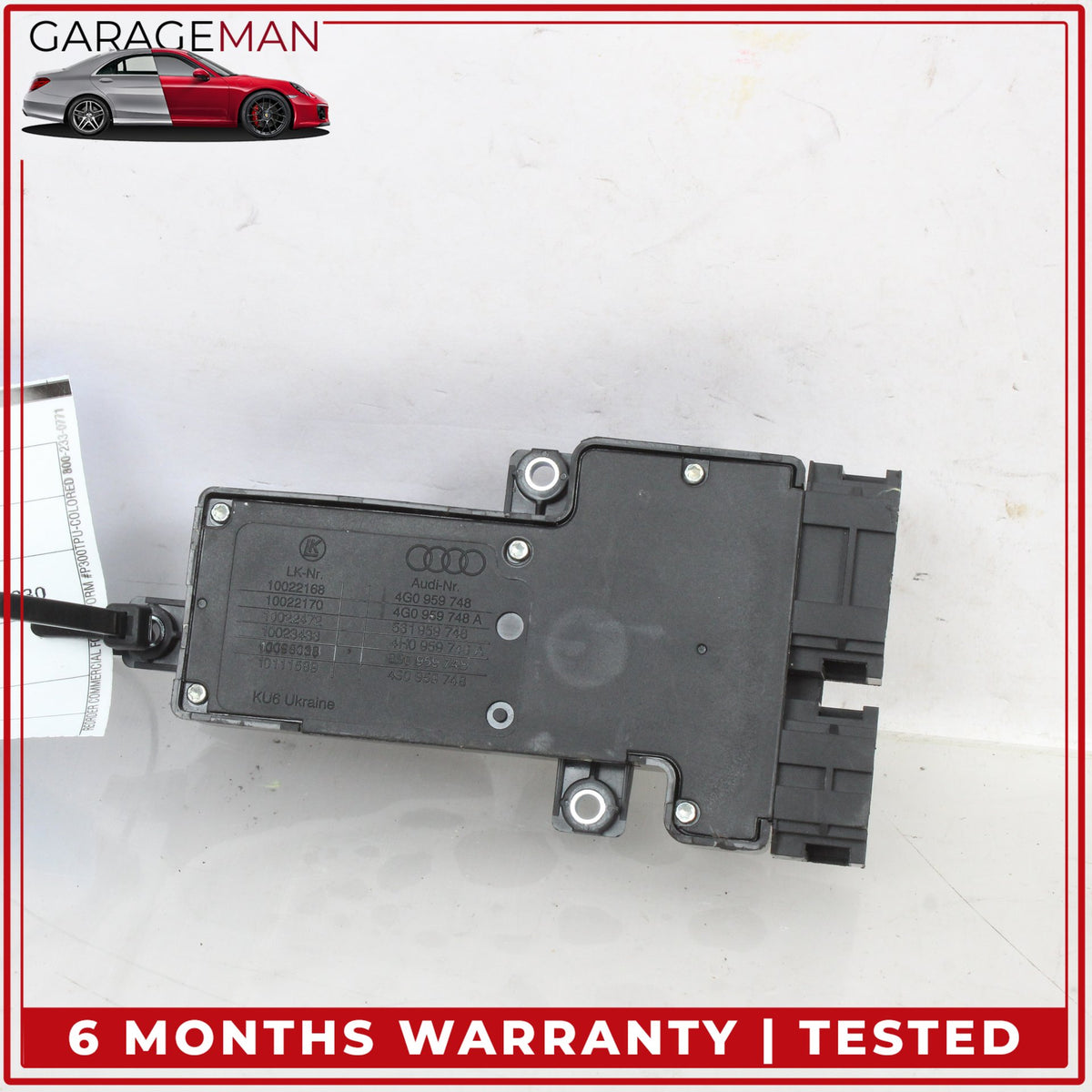 2016-2023 Audi TTS 8S Front Right Side Seat Adjustment Switch 8S0959748 OEM