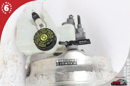 2014-2018 Mercedes W212 E350 Power Brake Booster Master Cylinder 2124301330 OEM