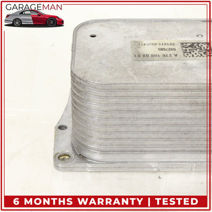 2011-2018 Mercedes W216 CL550 GL450 S550 Engine Oil Cooler 2781880201 OEM