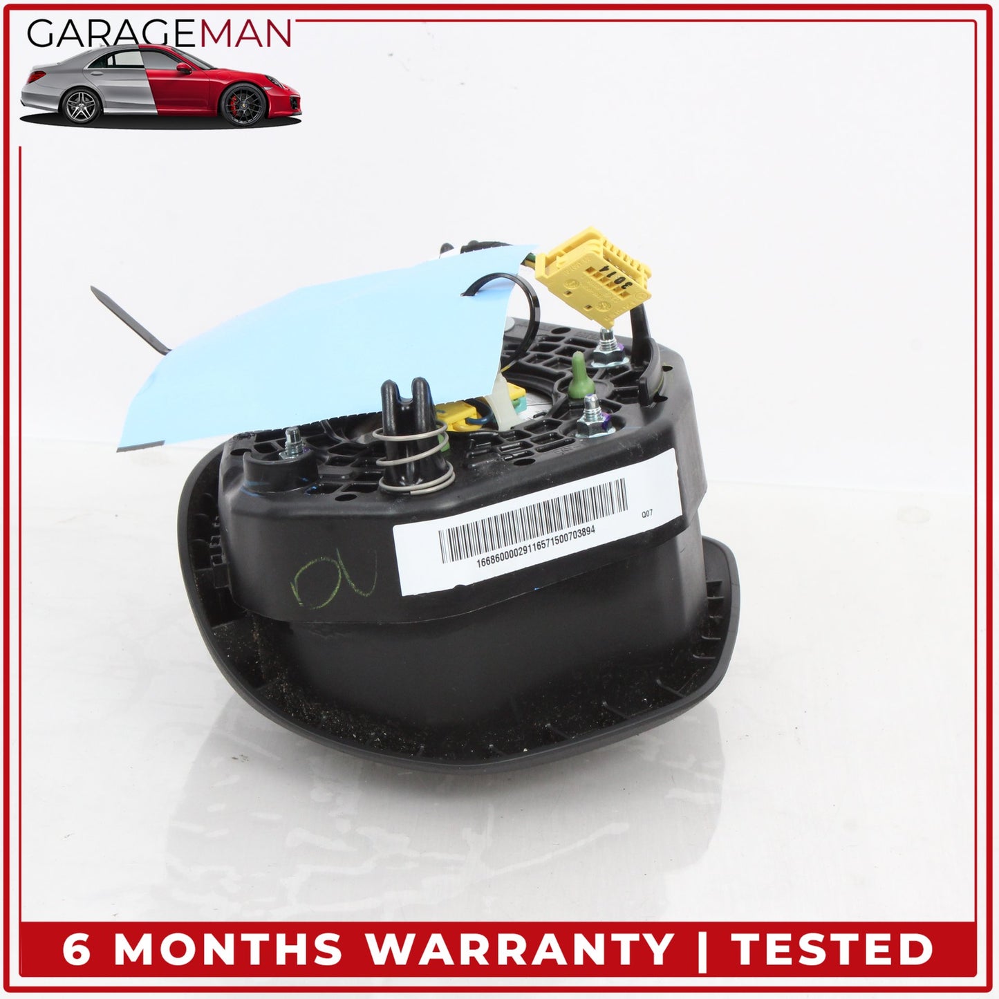 2012-2015 Mercedes W166 ML350 GL450 Driver Steering Wheel Airbag 1668600002 OEM