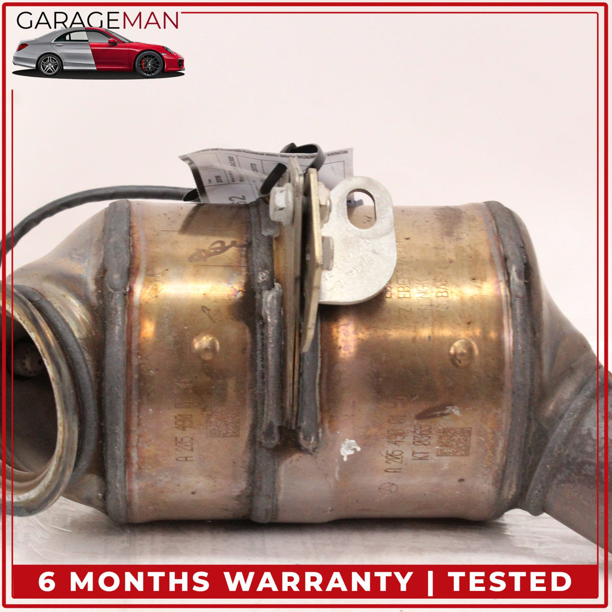 2015-2020 Mercedes X253 GLC300 C300 E300 Exhaust Downpipe 2054900156 OEM