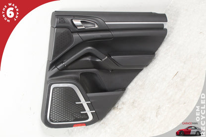 2011-2018 Porsche Cayenne 958 Rear Right Passenger Side Door Trim Panel OEM