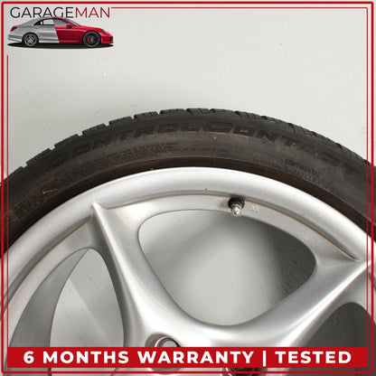 1998-2005 Porsche 911 996 Rear Wheel Rim w/ Continental Tire 10JX18 ET65 OEM