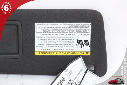 2012-2018 Audi A6 A7 Front Right Passenger Side Sun Visor Sunvisor 4G0857552 OEM