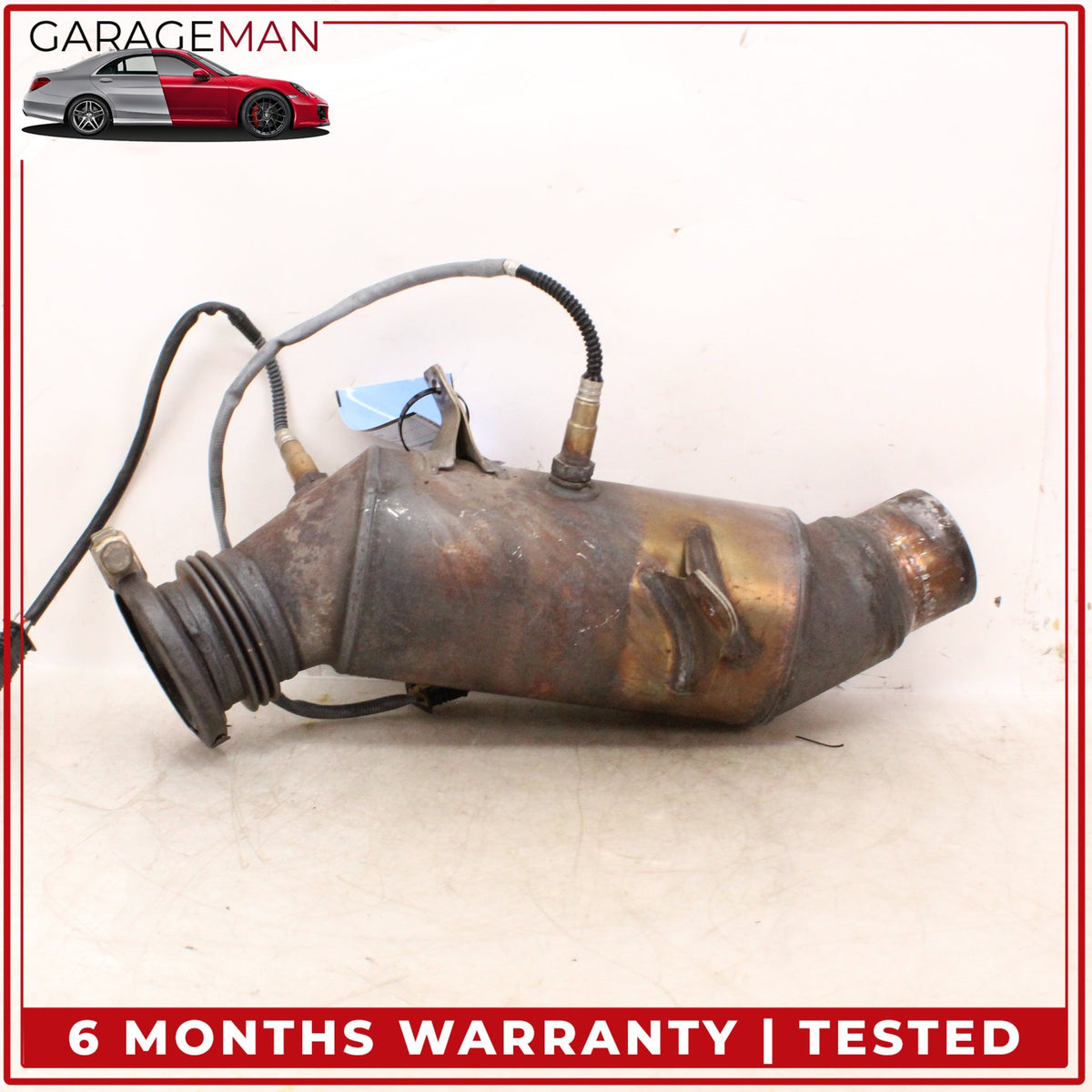 2009-2018 BMW 640i 535i 740i X5 X6 3.0L N55 Engine Exhaust Downpipe 7599198 OEM