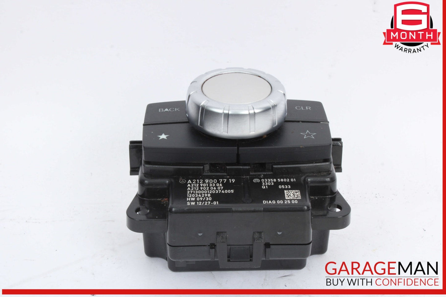 2014-2017 Mercedes-Benz E250 W212 Multimedia Control Knob Switch 2129007719