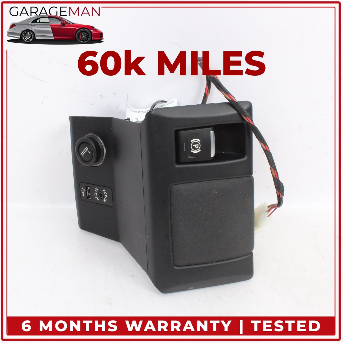 2014-2021 BMW i3 I01 Electric Parking Brake Switch w/ Armrest Support OEM