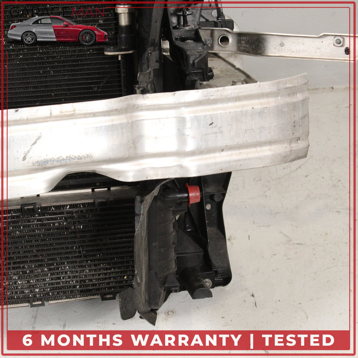 2012-2018 Audi A7 A6 Front Engine Cooling Radiator Core Support Assembly OEM