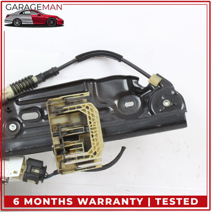 2009-2015 BMW 740i F01 Rear Right Side Window Regulator w/ Motor 7046032 OEM