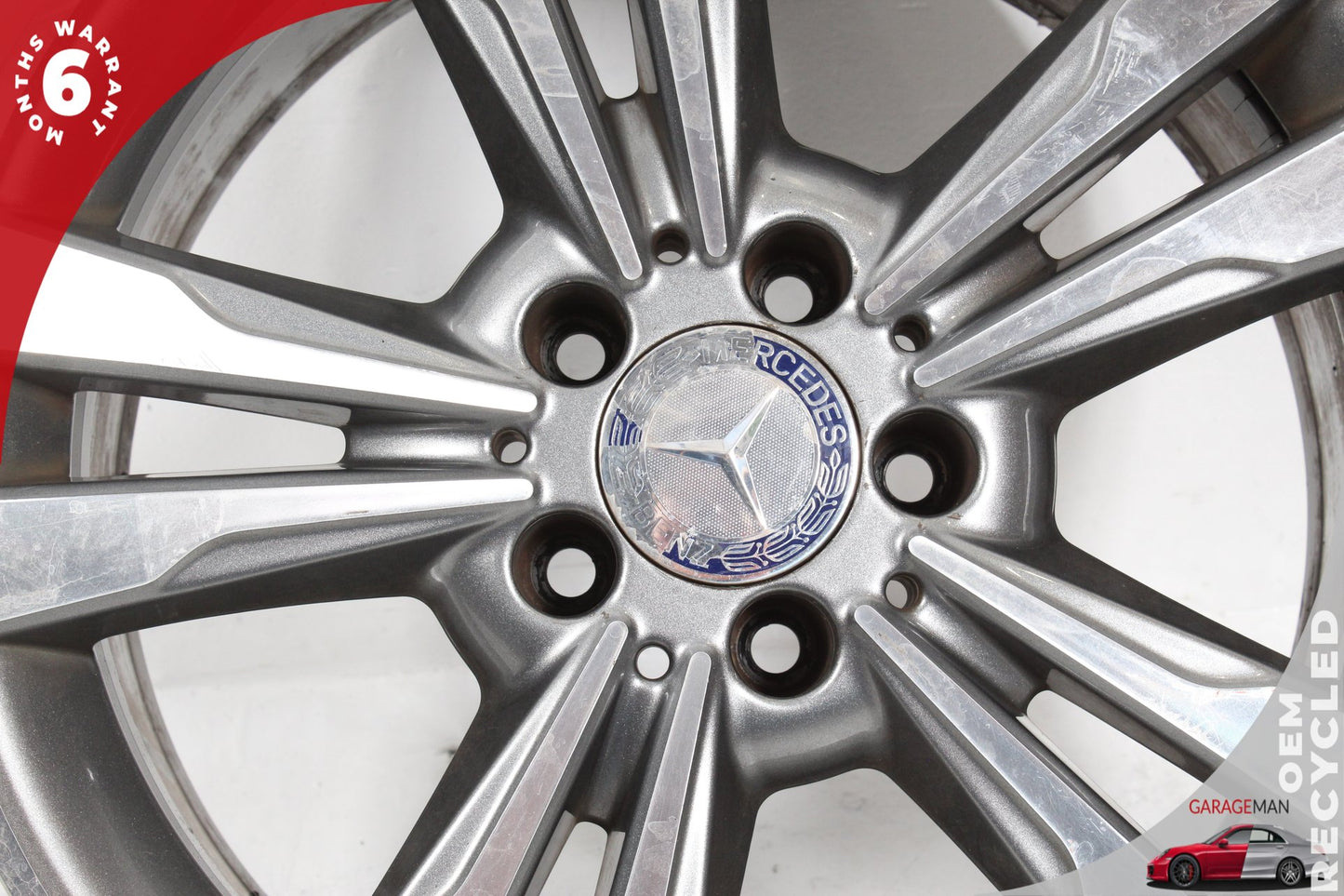 2014-2016 Mercedes W212 E250 Front or Rear Wheel Rim 8Jx17H2 ET48 2124015602 OEM