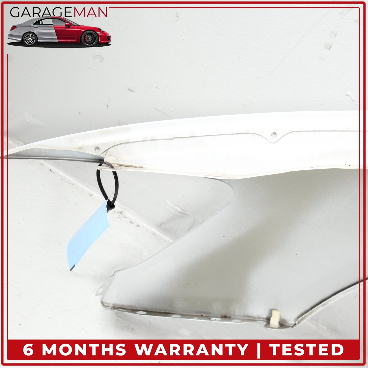 2012-2018 Audi A6 S6 Front Right Passenger Side Fender Wing Panel White OEM