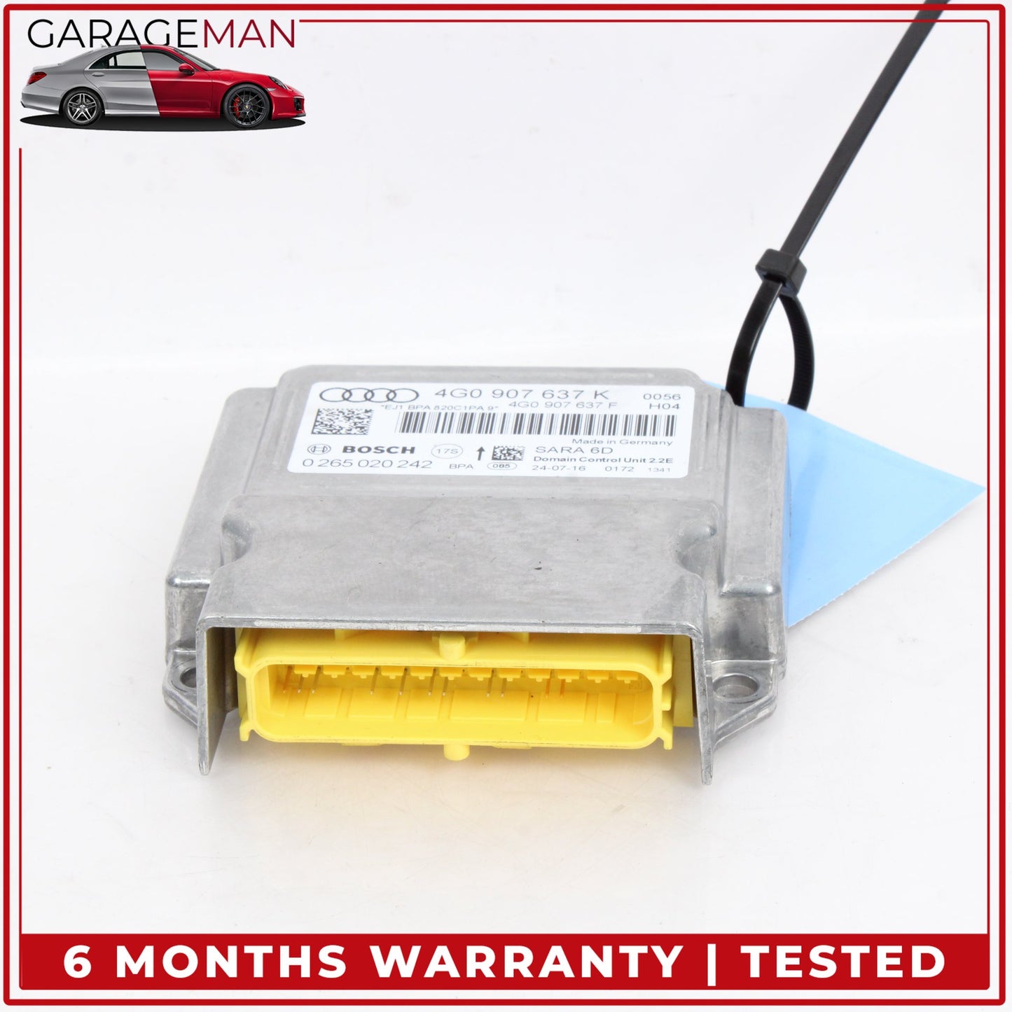 2012-2018 Audi A6 A7 Yaw Rate Accelerator Stability Speed Control Sensor OEM