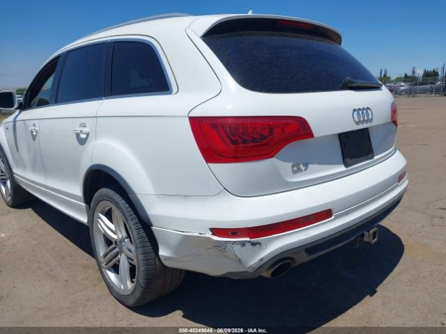 Parting Out- 2011 Audi Q7 S-Line- 157