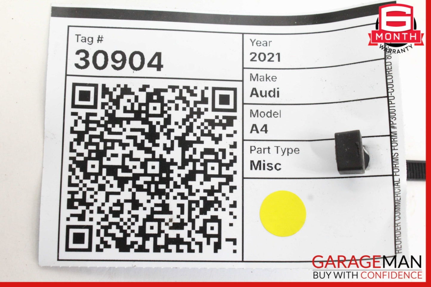 2017-2024 Audi A4 B9 Sedan Front Right Keyless Entry Sensor 8W0837812A