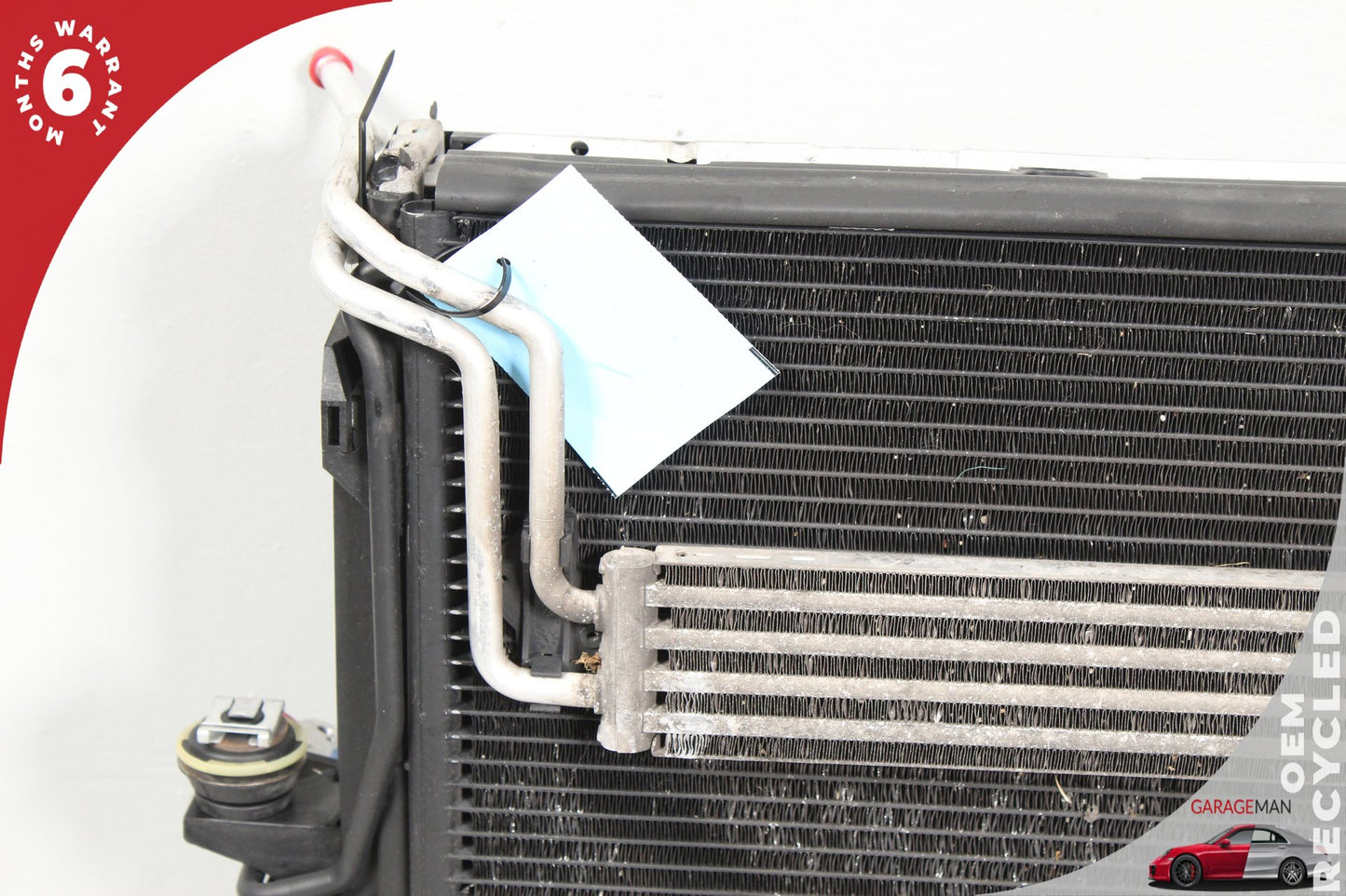 2007-2015 Audi Q7 Engine Cooling Radiator AC A/C Condenser Assy 7L0959455C OEM