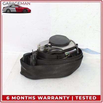 2003-2006 Porsche Cayenne 955 Front Left Driver Side Seat Belt Black OEM