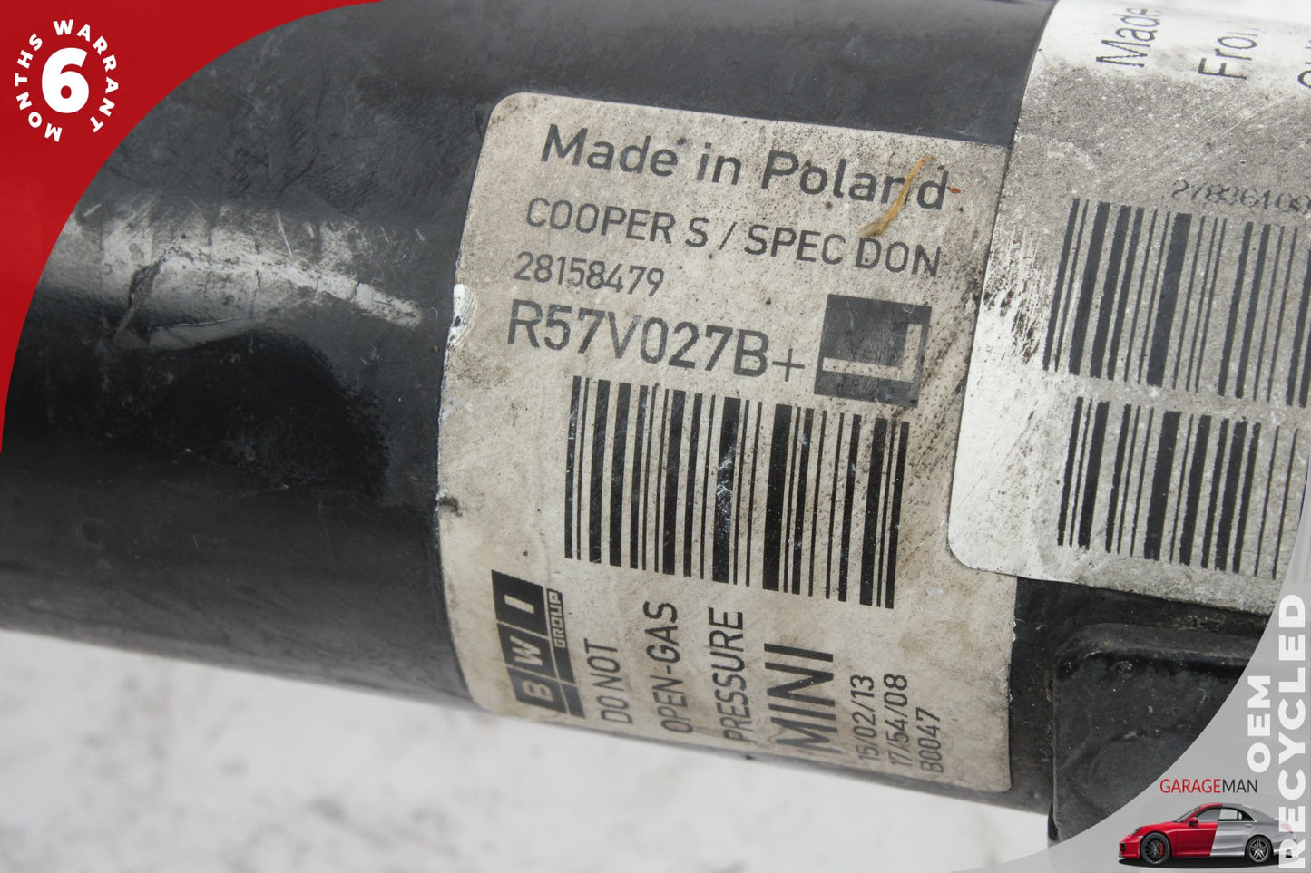 2007-2015 Mini Cooper R56 Front Left and Right Side Shock Strut Absorber Set OEM
