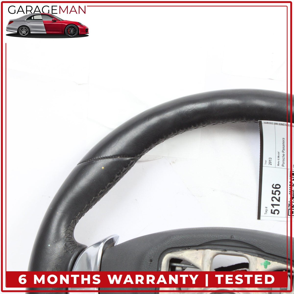 2011-2014 Porsche Panamera 970 Cayenne 958 Steering Wheel w/ Paddle Shifters OEM