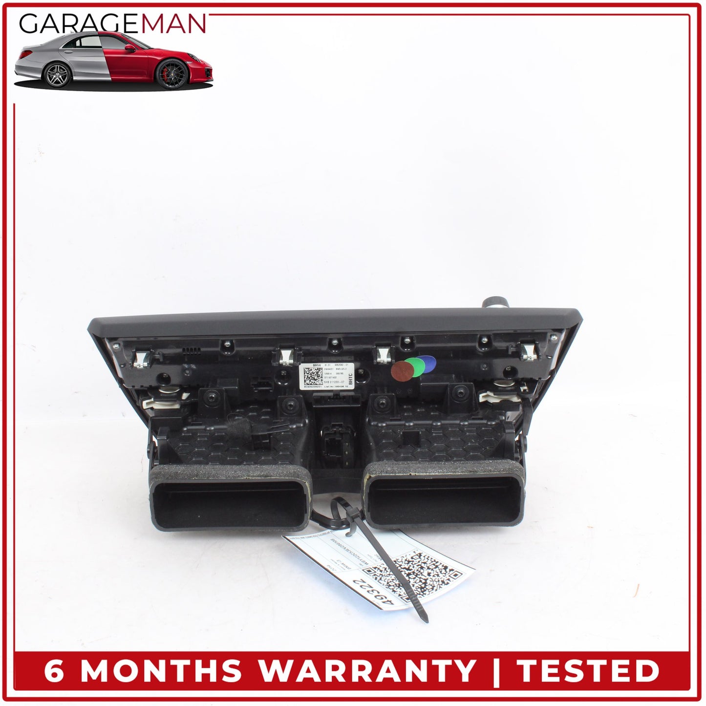 2014-2021 BMW i3 I01 AC A/C Temperature Climate Control Switch Panel 9352082 OEM