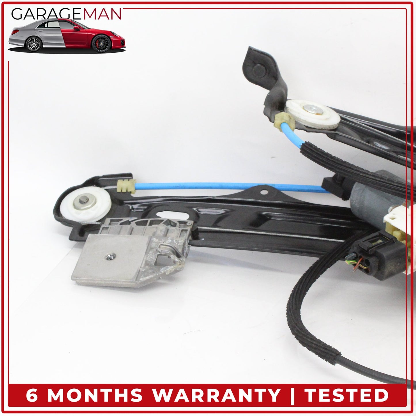 2014-2020 BMW 430i Rear Left Driver Side Window Regulator w/ Motor 7326325 OEM