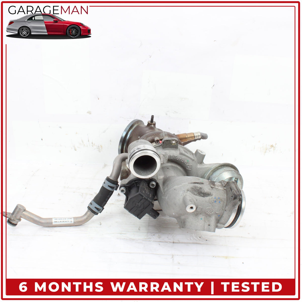 2015-2017 Mercedes W222 S550e M276 Engine Right Side Turbocharger 2760901680 OEM