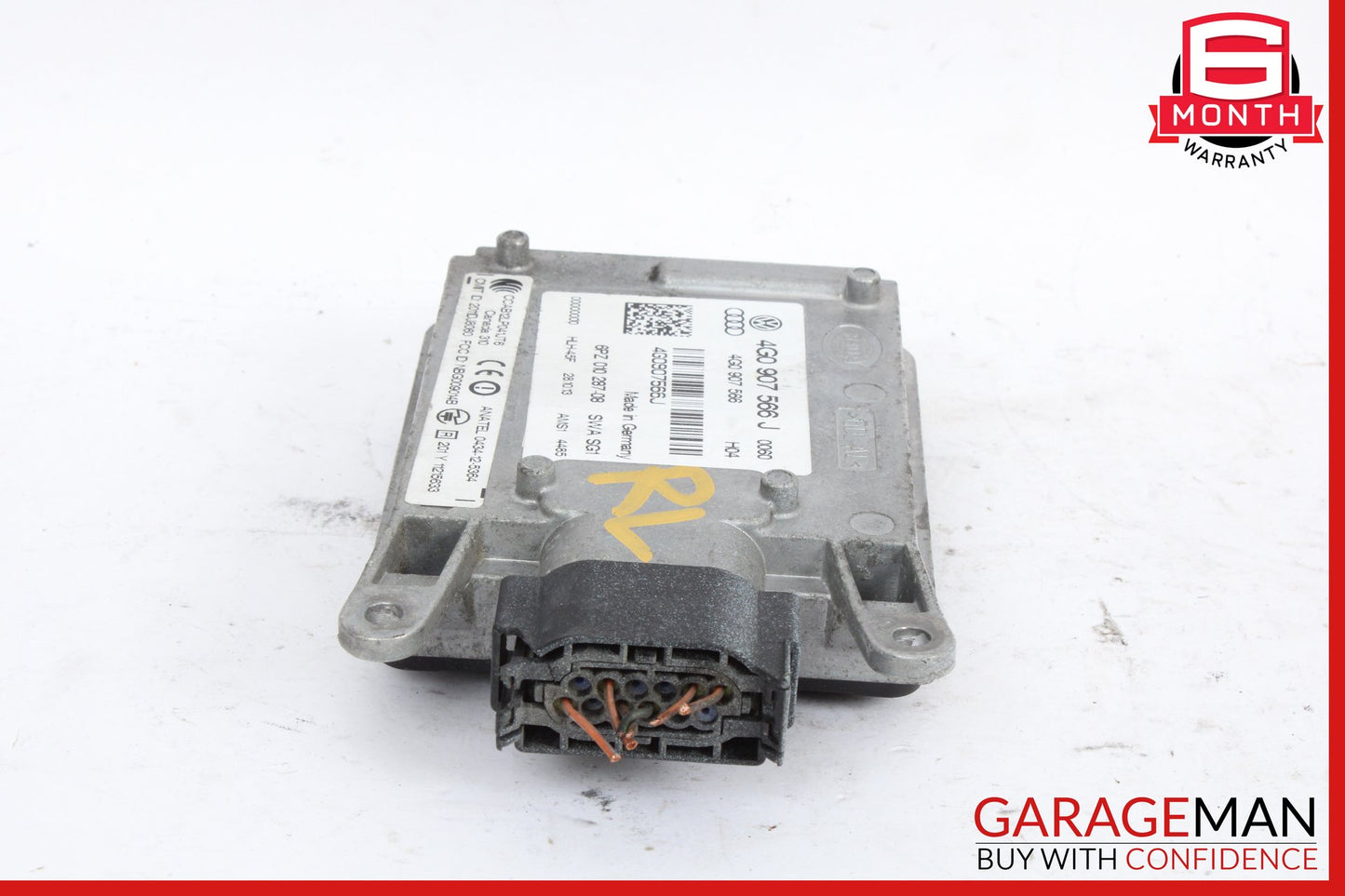 2012-2018 Audi S7 Rear Left Lane Change Assist Blind Spot Sensor 4G0907566J OEM